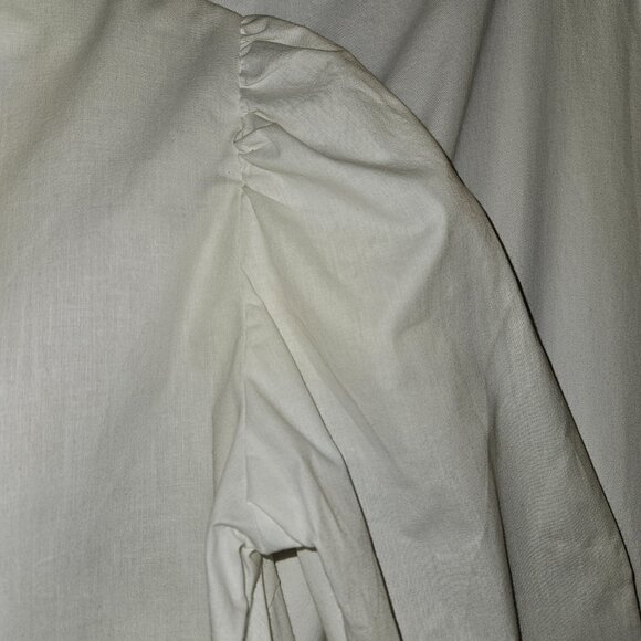 NWT Gibson Girl Blouse MED White Victorian Cosplay - Picture 3 of 15